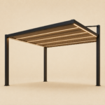 تندة متحركة مع خيار الإضاءة Retractable Awnings with Integrated Lighting