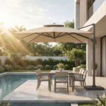 ⁦شمسية كانتليفر فاخرة - Premium Cantilever Umbrella⁩ - الصورة ⁦4⁩