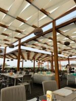 ⁦مظلات الشرائح المتداخلة - Interlaced Fabric Pergolas⁩ - الصورة ⁦3⁩