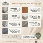 ⁦ARCADIA Outdoor Living Set⁩ - الصورة ⁦2⁩