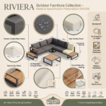 ⁦RIVIERA premium outdoor furniture set⁩ - الصورة ⁦2⁩