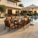 ⁦SOLIS Outdoor Dining Set⁩ - الصورة ⁦3⁩