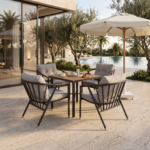 ⁦SELENE Outdoor Dining Set⁩ - الصورة ⁦4⁩